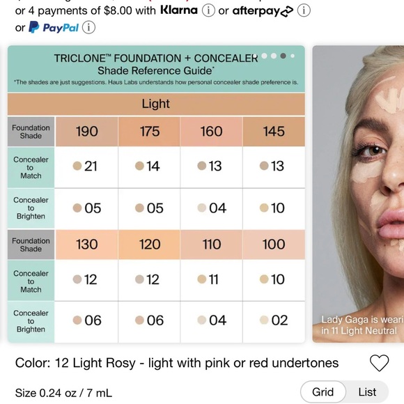 Haus Labs By Lady Gaga Light Rosy Concealer - Picture 4 of 7